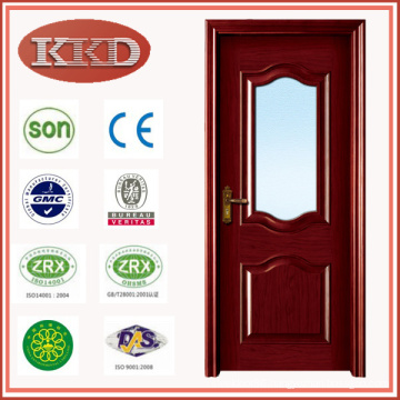 Europe Designed Glass Inserted Wood Door MD-512 for Kitchen